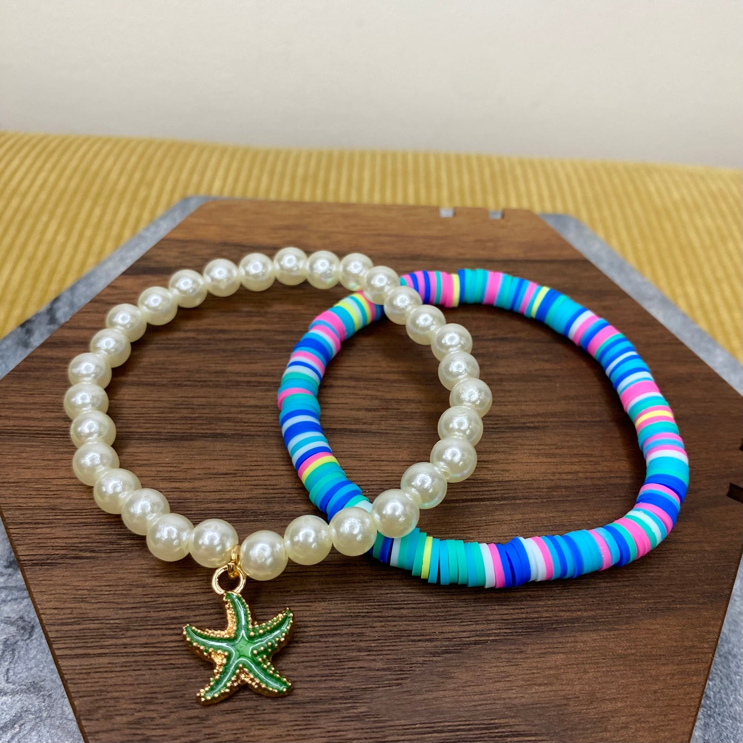 Bracelet - Whale Tail Set