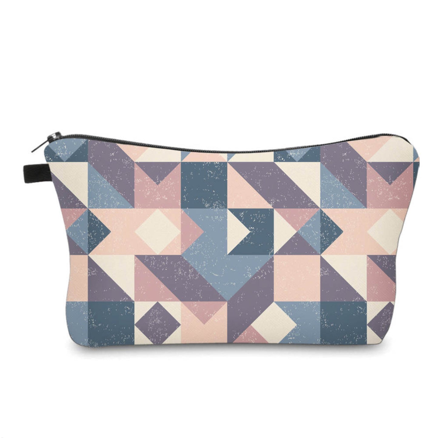 Pouch - Purple Pink Geometric Shapes