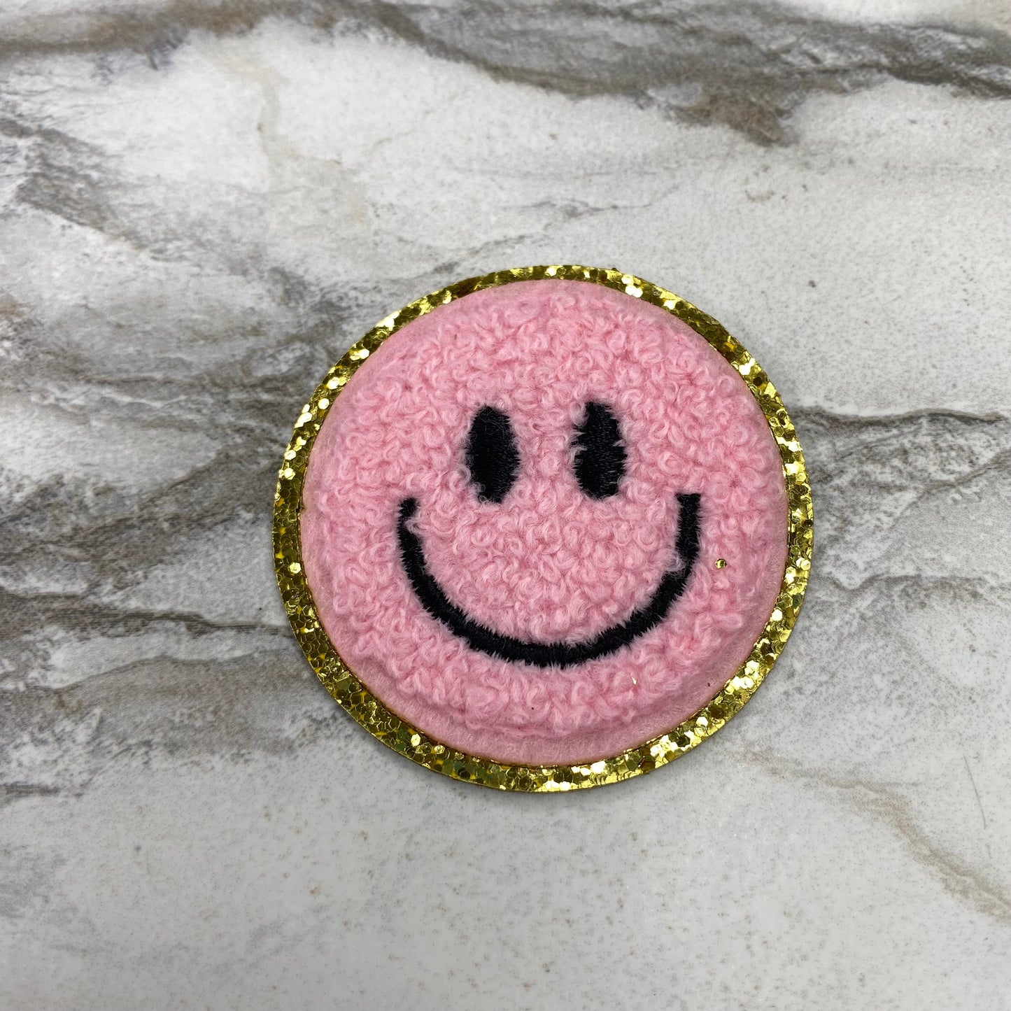 Chenille Patches - Smiley