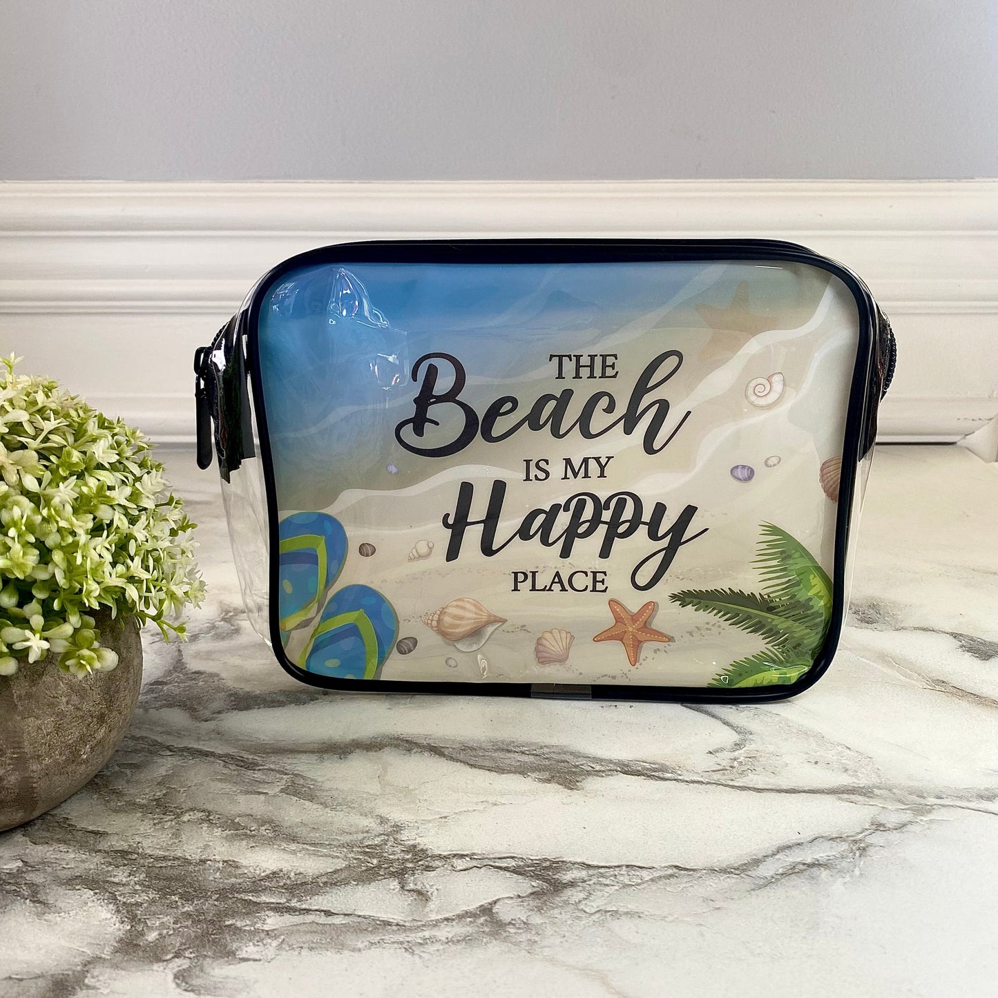 Clear Pouch - Beach