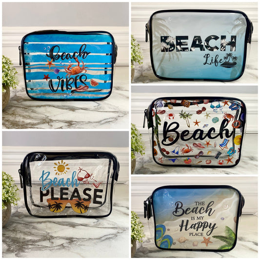 Clear Pouch - Beach