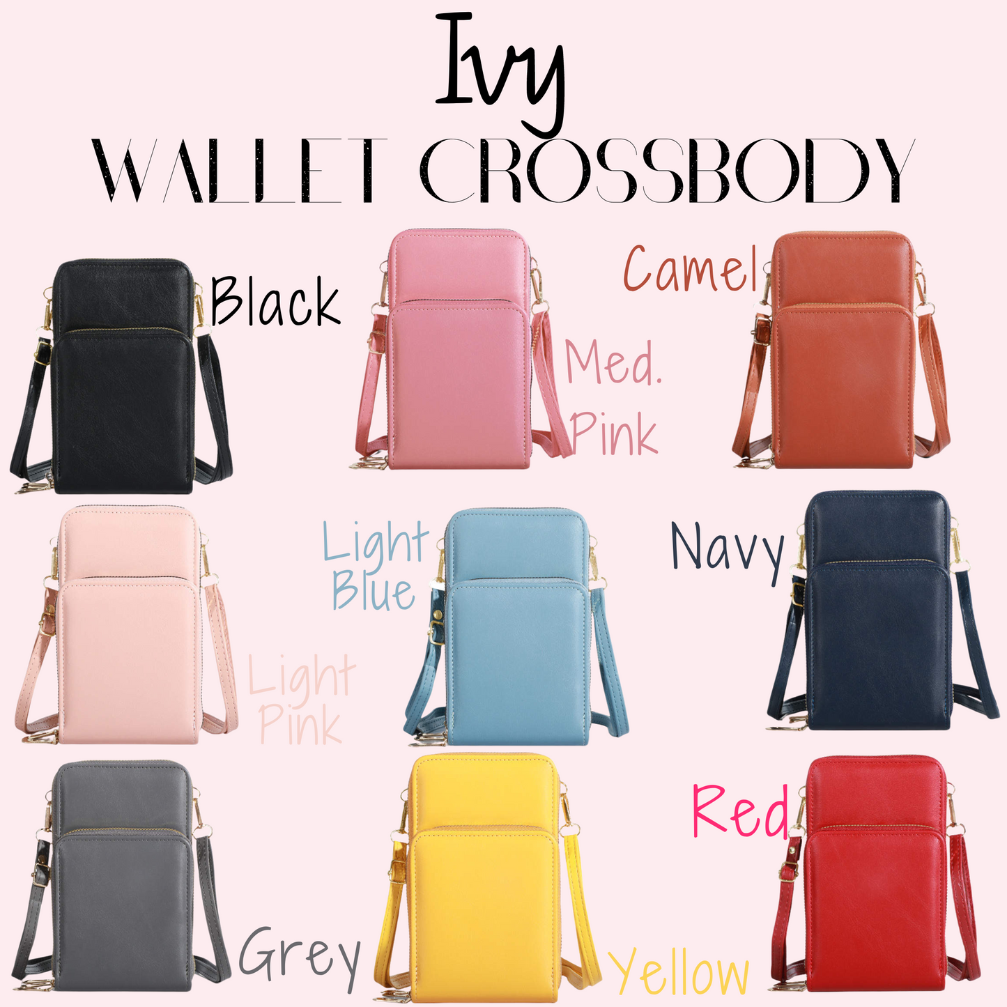 Ivy Crossbody Wallet + Purse