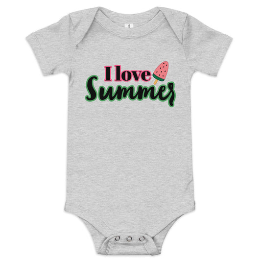 Summer Baby Short Sleeve Onesie