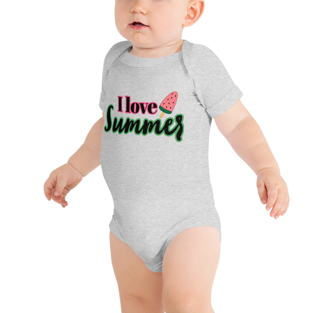 Summer Baby Short Sleeve Onesie