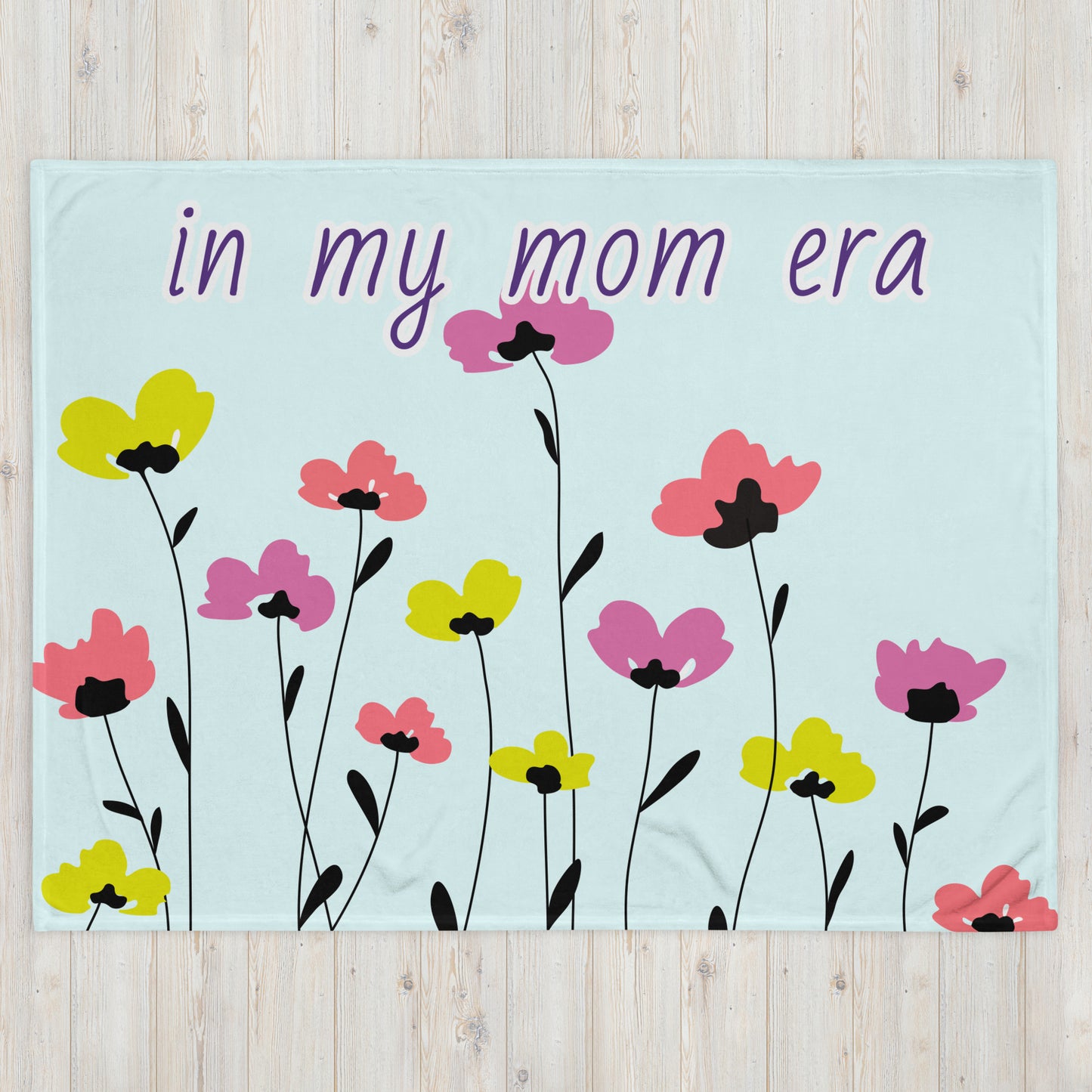 Mom Era Throw Blanket