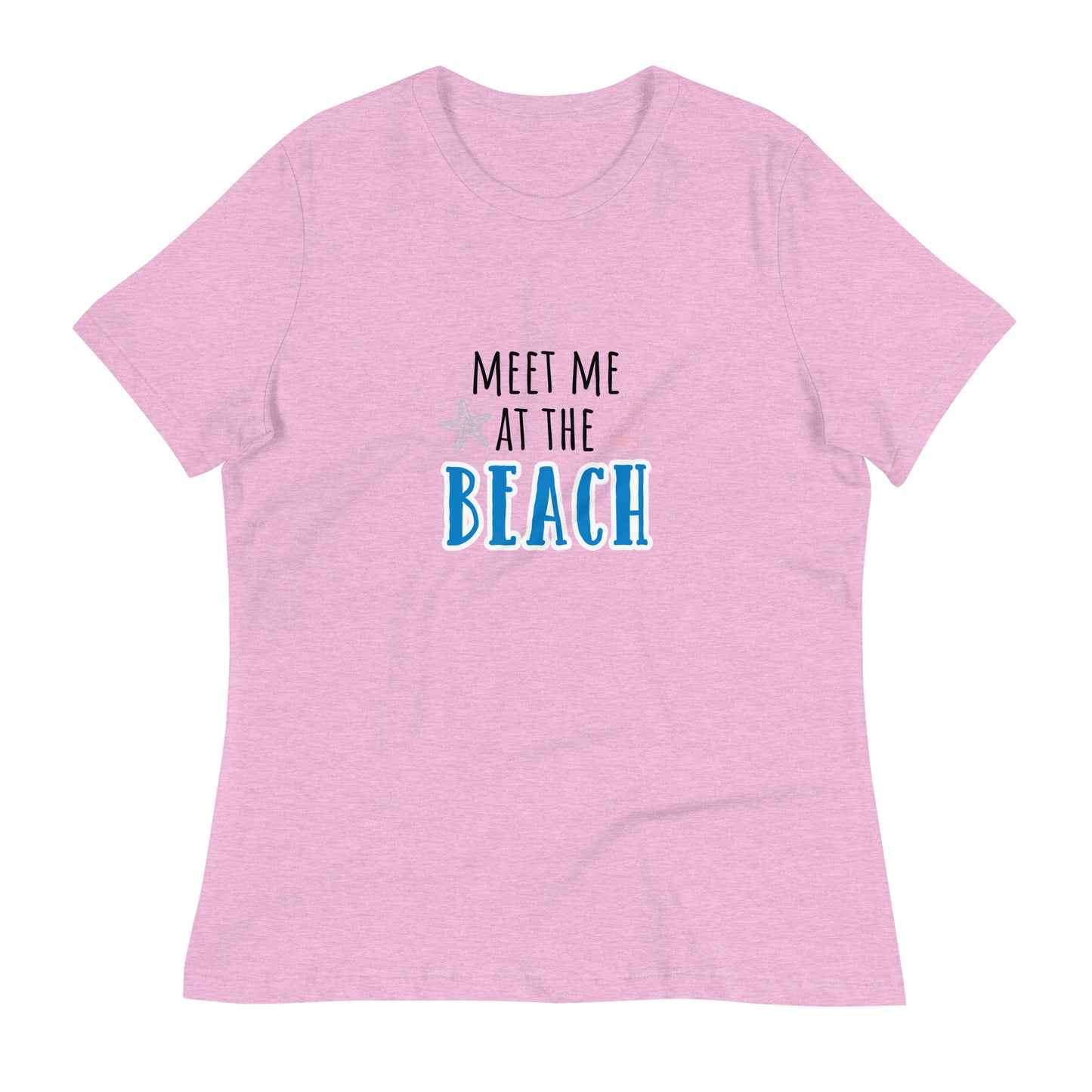 Meet Me at the Beach Women's Relaxed T-Shirt