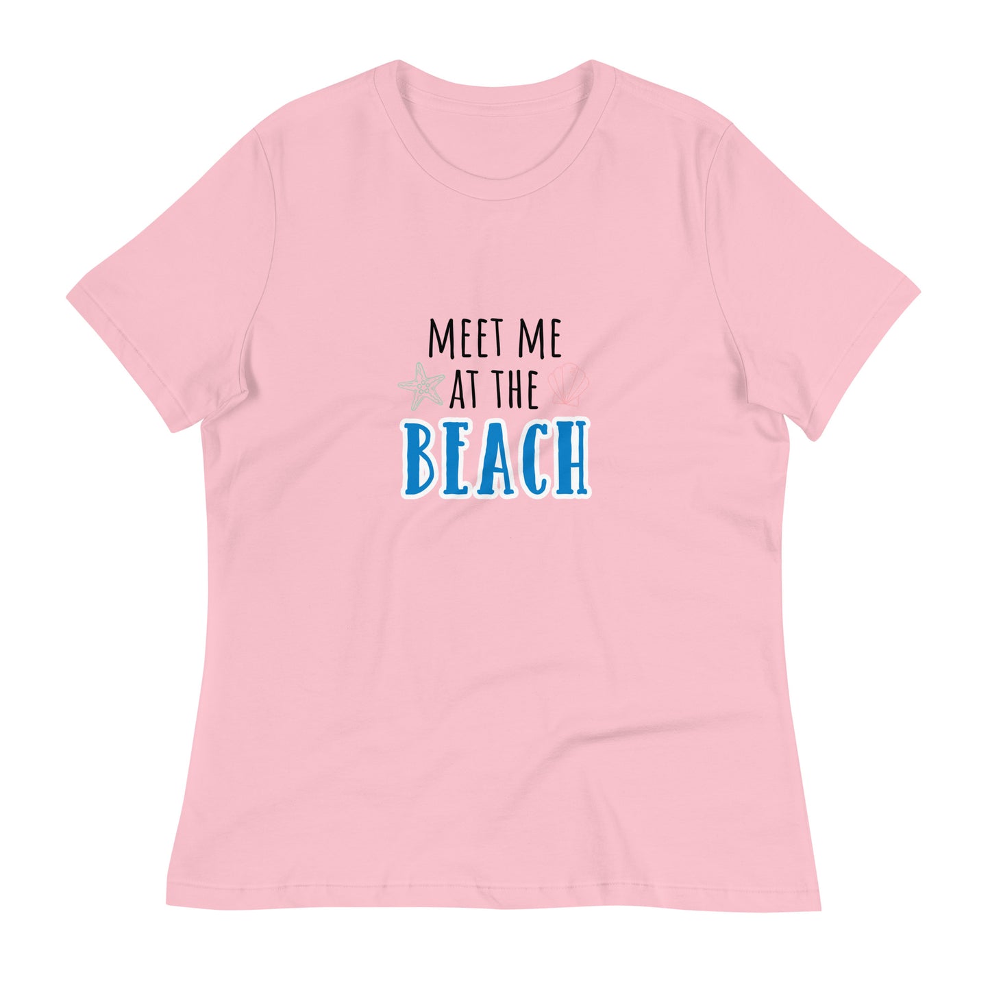 Meet Me at the Beach Women's Relaxed T-Shirt