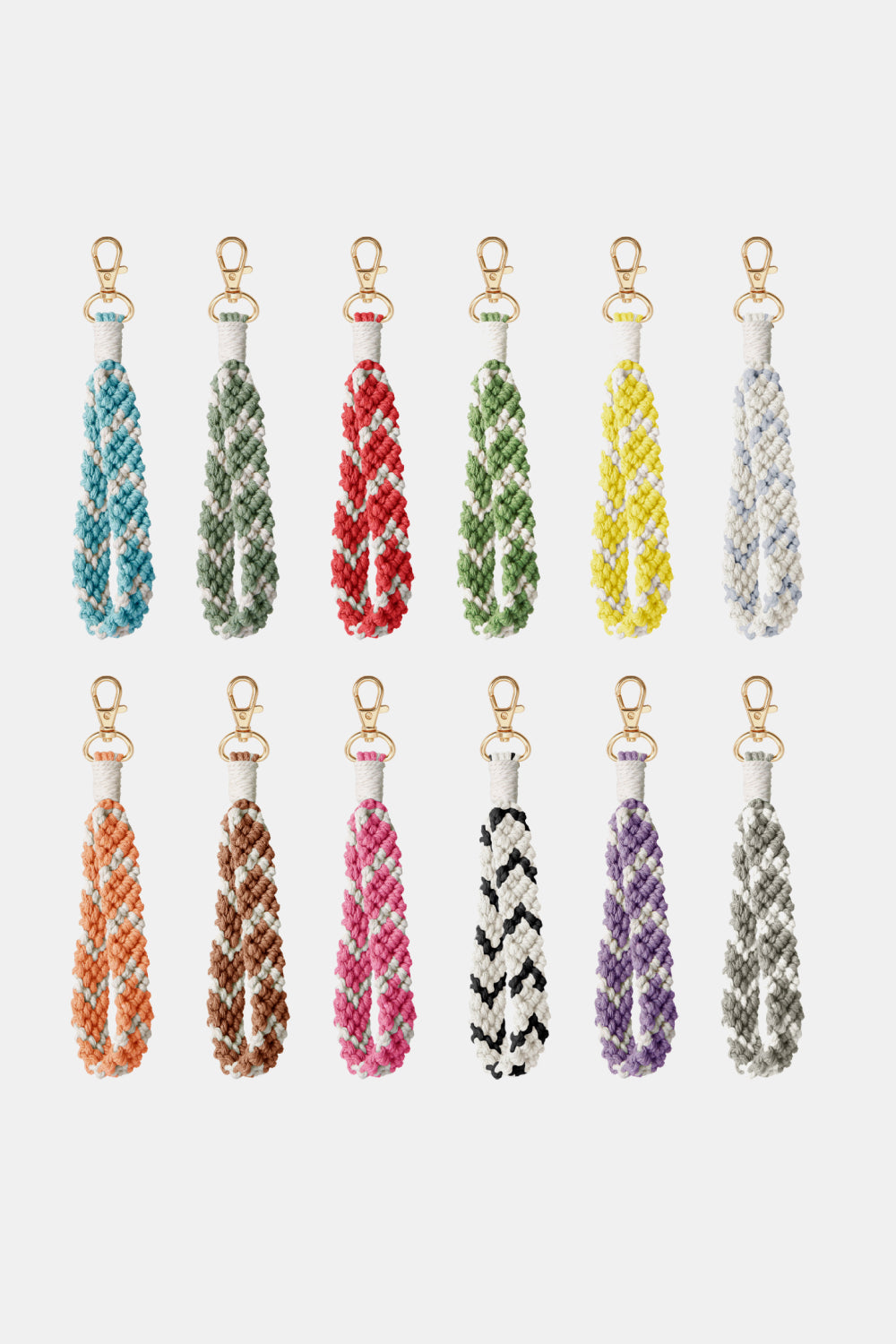 Macrame Wristlet Key Chain